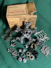 Vintage 1940s Morton M5 Radial 5 Cylinder Model Engine Parts Lot Project