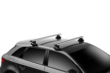 Barre portatutto THULE EVO WingBar grigio Audi A3 Sedan 4 porte tetto normale