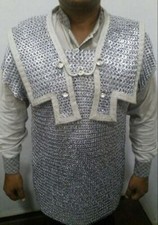 Lorica Hamata Roman Centurion Aluminum Chainmail Shirt Riveted Chain Mail Armor