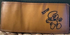 Leather Smurf Wallet