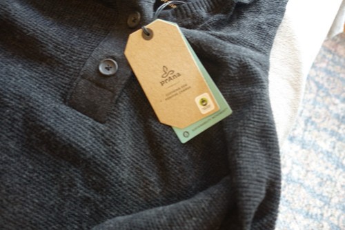 prAna Milani Hooded Tunic Sweater Cotton Sustainable Fashion XS Black NWT - Picture 5 of 6