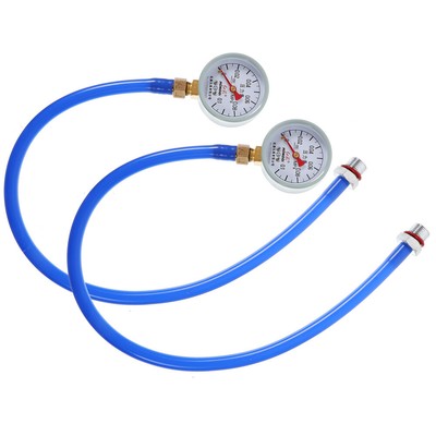 Flüssigkeit Gefüllt Manometer Digitale Barometer Stecker Erkennung Meter
