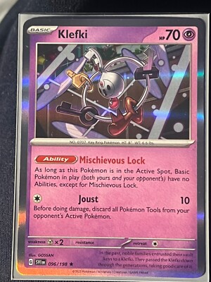 Klefki 096/198 - Scarlet & Violet - Pokemon TCG - Holo Rare - NM