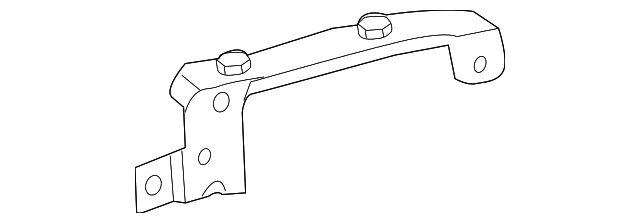 Genuine GM Front Driver Side Fender Front Lower Bracket 20882124