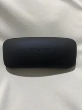 NEW Nautica Dark Midnight Blue Clamshell Glasses Case