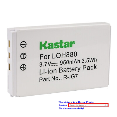 Kastar Replacement Battery Pack for Logitech Harmony 900 Remote Harmony One