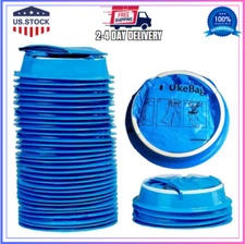 50 Pack Emesis Bag Disposable Vomit Bags Aircraft Car Sickness Bag Nausea B...