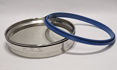USA STANDARD TEST SIEVE SIEVE 8'' M390-003818-CERT O-RING INCLUDE HOSAKAWA
