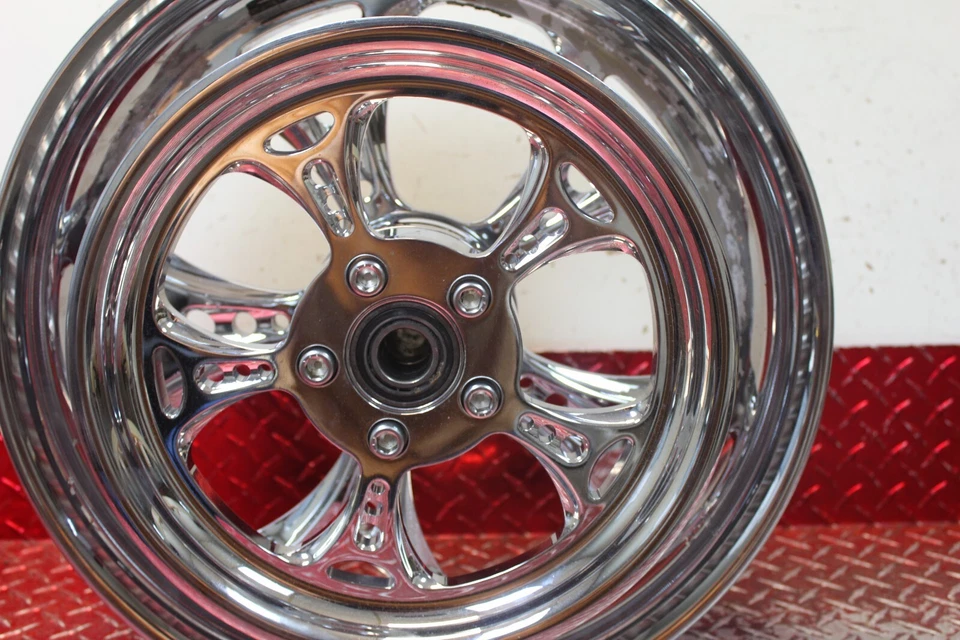 Harley Davidson Electra Glide 2013 16""x5,5"" Billet rueda trasera y polea EG125 Foto 4 de 4