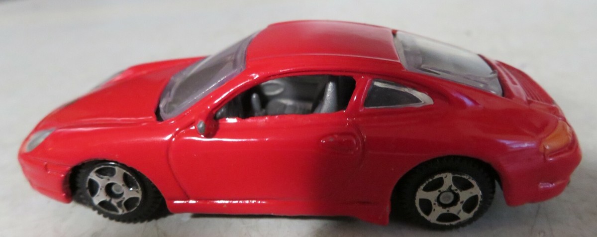MOTORMAX Porsche 911 CAR 6019 SCALE 1:64 LOOSE Cherry Red