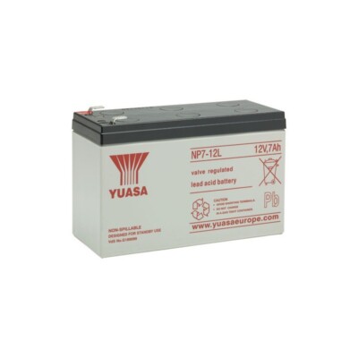 YUASA NP7-12L Wasserdichte Blei Telekom Batterie 12V 7Ah 151x65x97,5