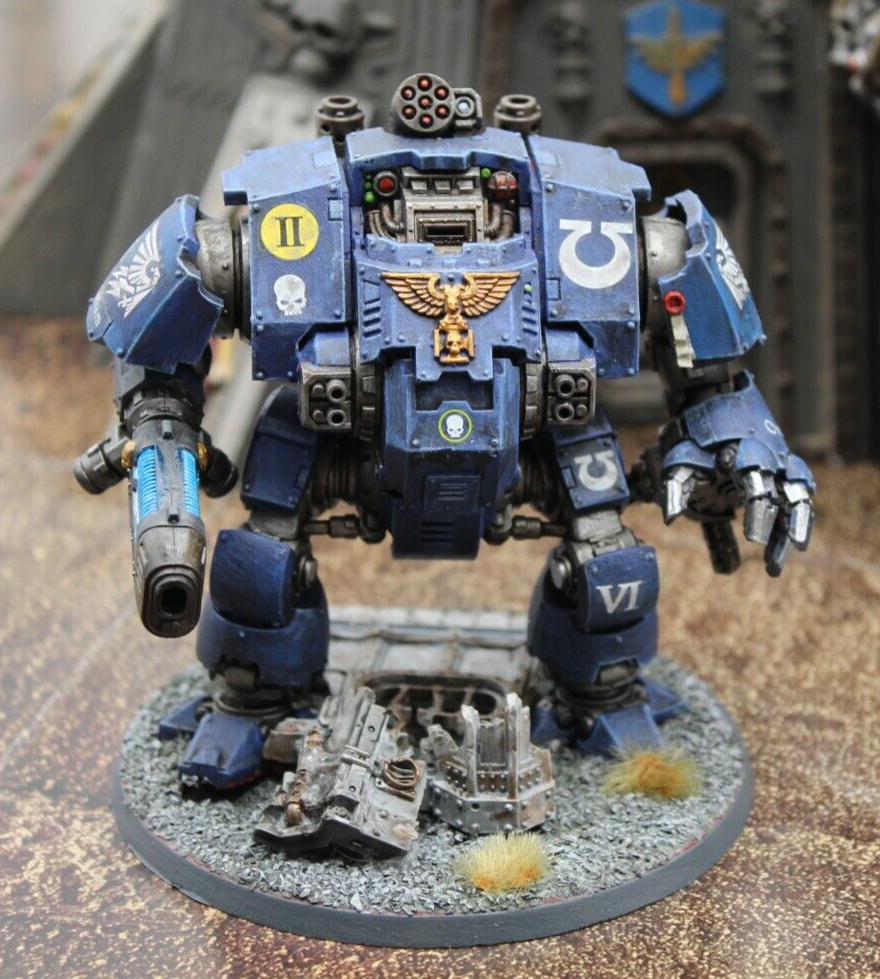 Ultramarines Redemptor Dreadnought, Artist Painted, ID#1569 | eBay