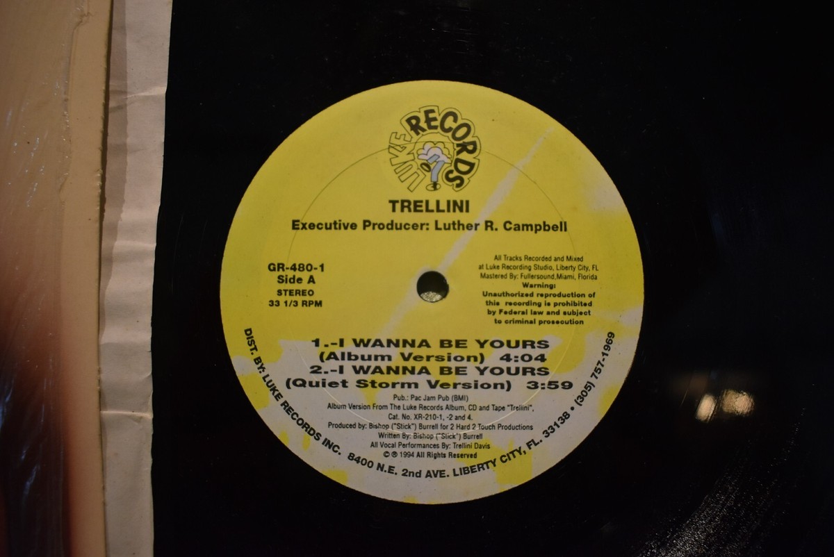 Trellini I Wanna Be Yours 12&quot; Single | eBay
