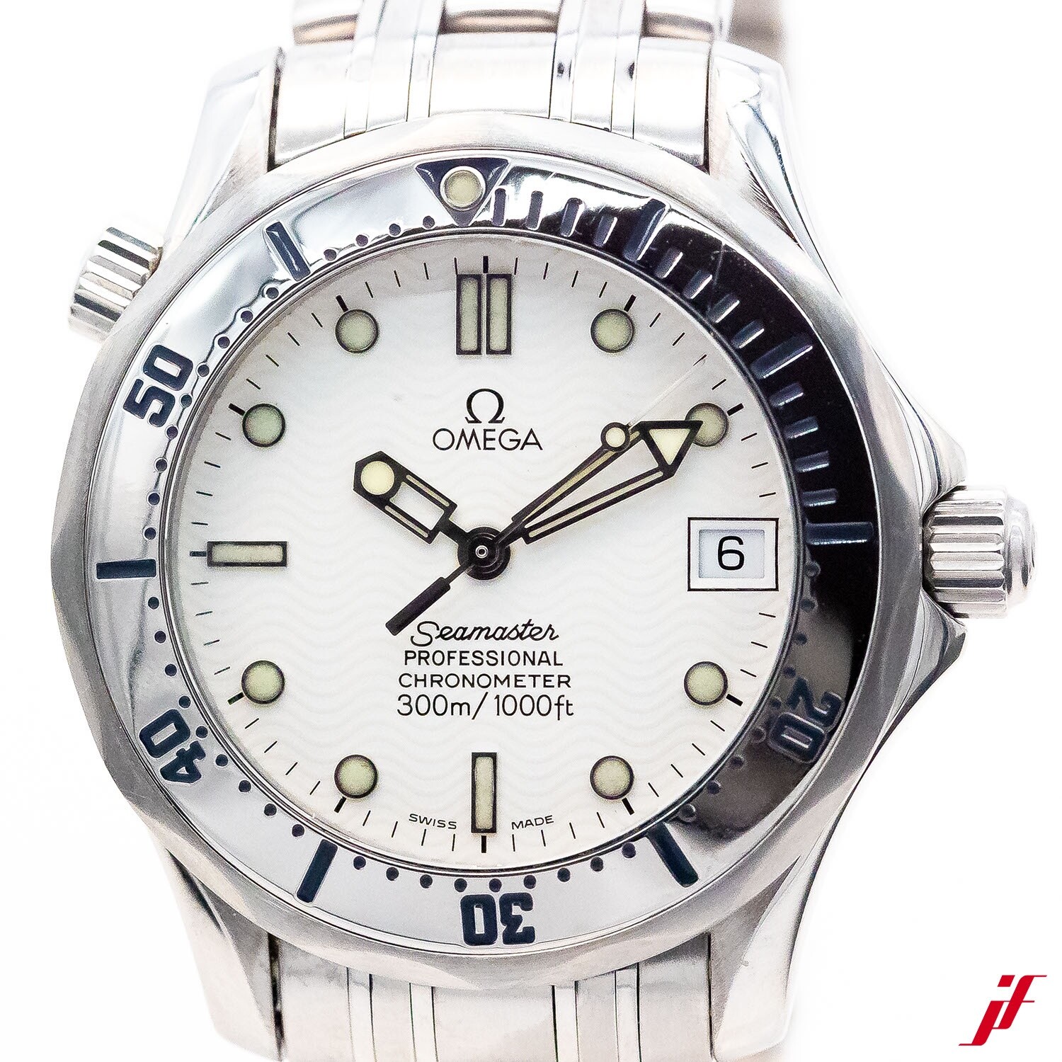 Omega Seamaster Professionel 36mm Stahl Ref. 196.1502 Quarz U=16cm  