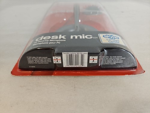*NEW* Labtec Desk Mic 524 PC Desktop Microphone Noise Cancelling NCAT - Picture 2 of 5