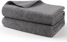 Professional Large Microfiber Car Drying Towels 2 Pack, Lint Free, Scratch Free,