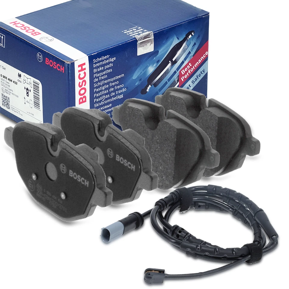 BOSCH BREMSBELÄGE + WARNKONTAKT HINTEN BMW X3 F25 X4 F26 SDRIVE XDRIVE