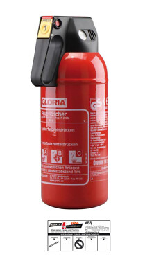 GLORIA PD 12 GA Dauerdruck-Pulverlöscher - ABC