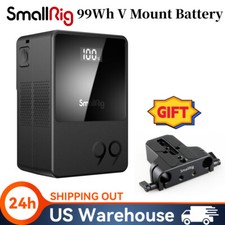SmallRig VB99 Mini V Mount Battery 3580 99Wh for Sony Canon Camera Baseplate