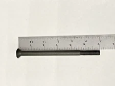 (2) 3/8-16 X 6 Flat Head Hex Socket Cap Screw Alloy 3/8" x 6" long Countersunk