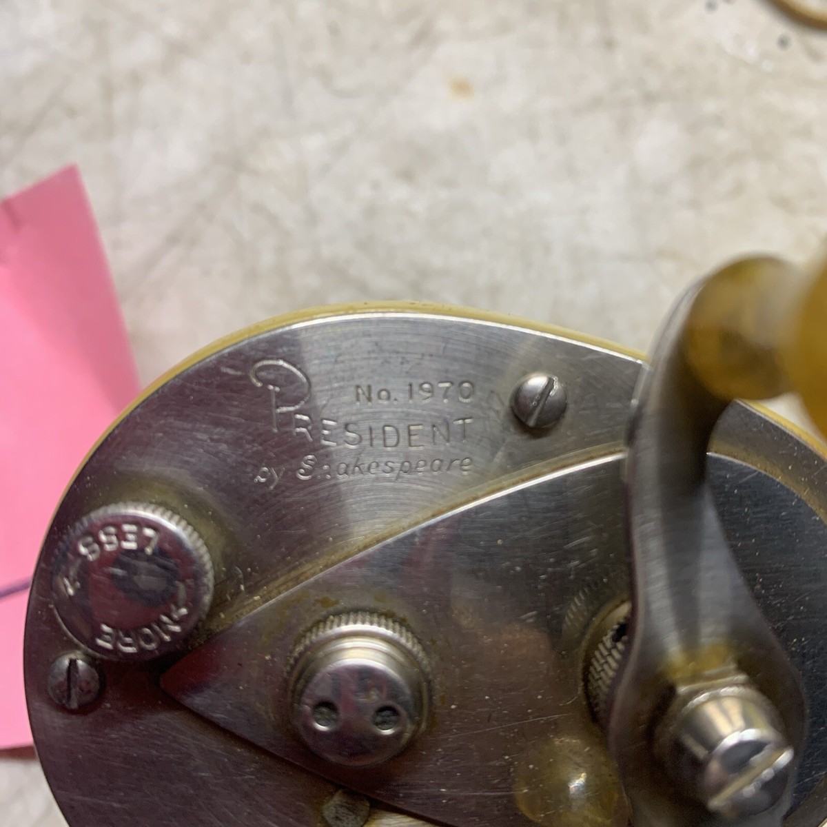 Shakespeare President 1970 fishing reel GD model | eBay