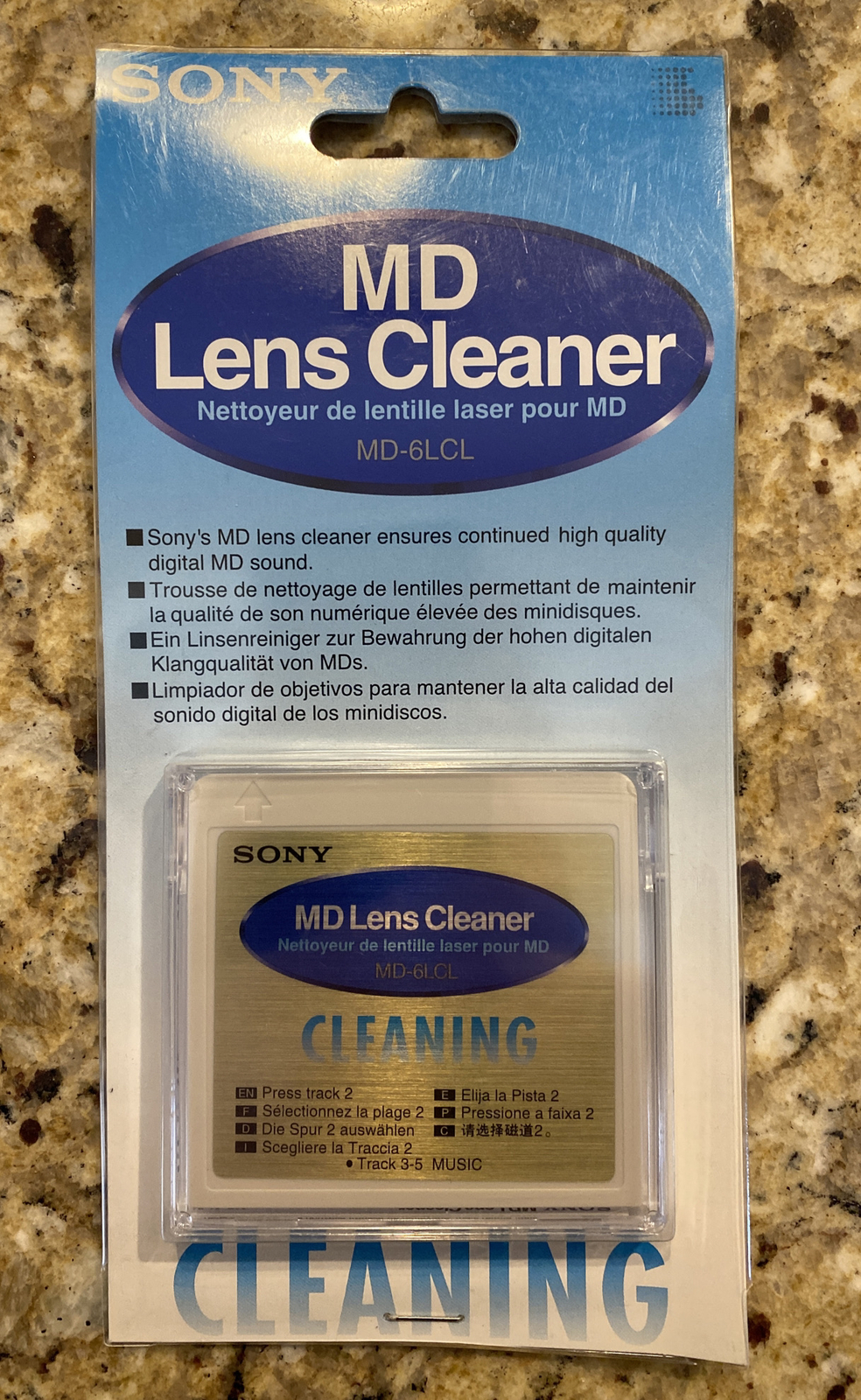 Sony Md8hcl Mini Disc Lens Cleaner For Sale Online Ebay