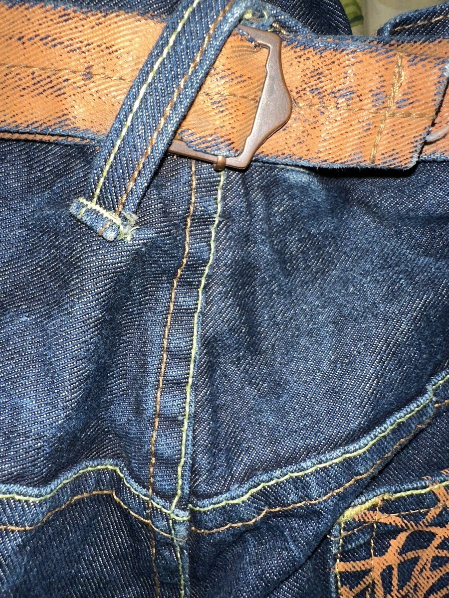 がラフ　kaja✦BLUE✦DENIM✦サイズ3 ovy 18-24Mラスト1点 ZIGGY ZAZA suki denim jean blue | U