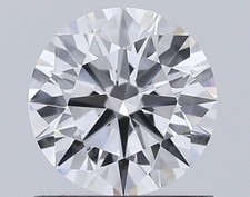 Round Lab Grown 0.91ct D VVS2 Diamond - GIA Cert - Family Jeweller