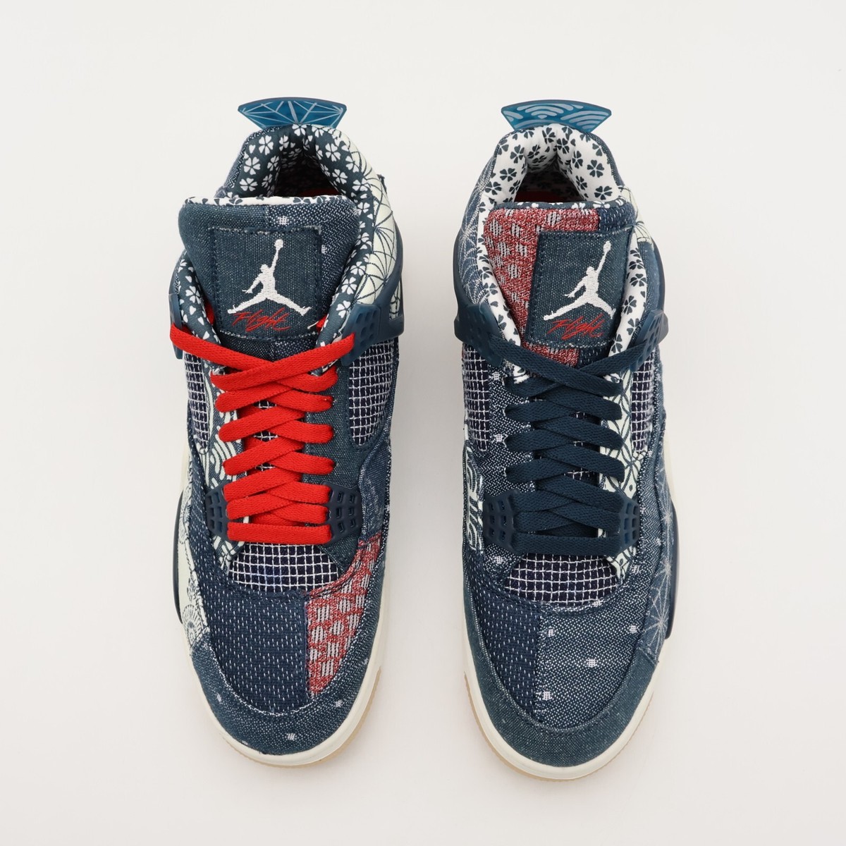 jordan 4 retro deep ocean fire red sail cement