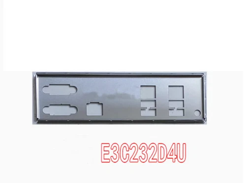 Shield I/O IO Backplate For ASRock E3C232D4U Motherboard
