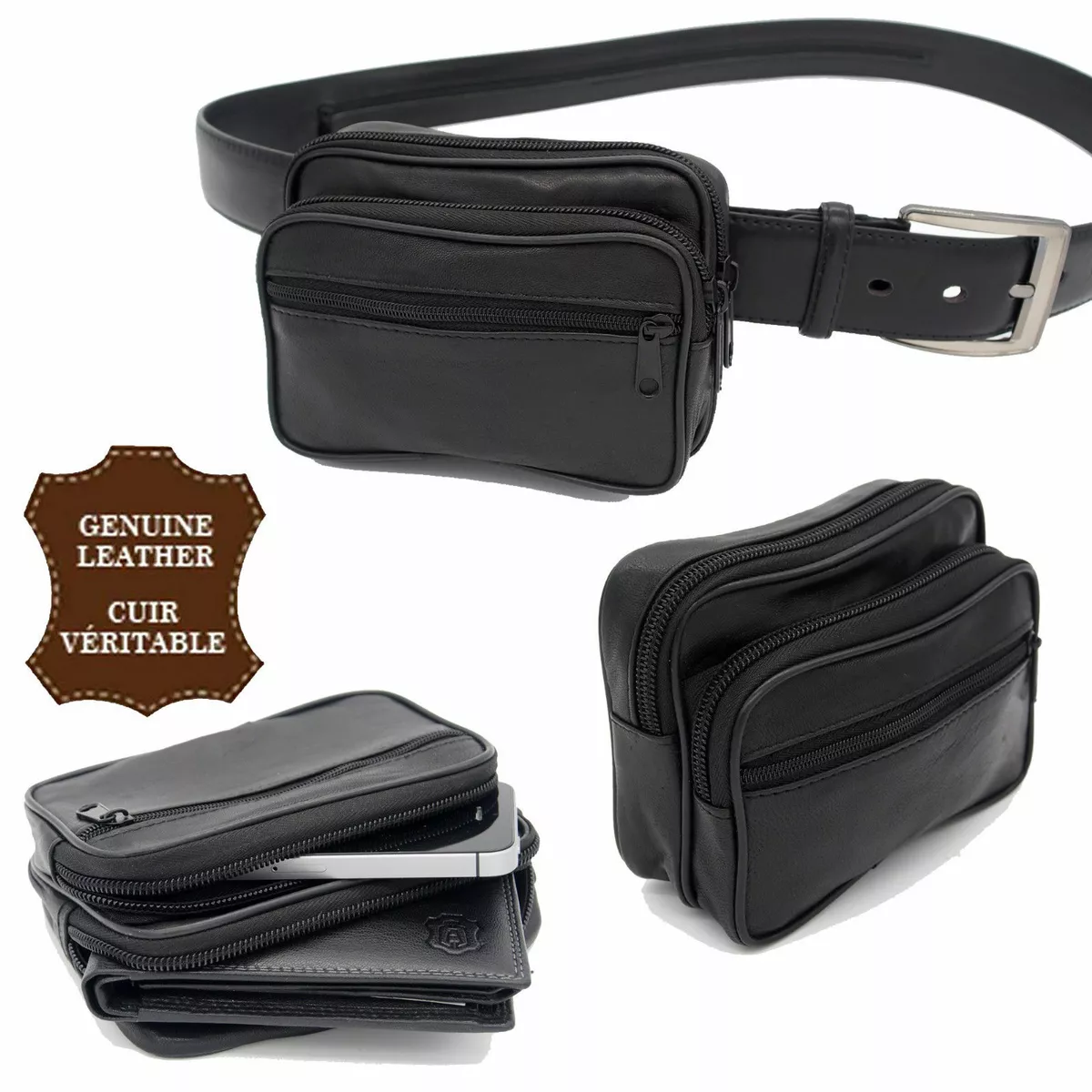 Sacoche Homme Cuir - Ceinture