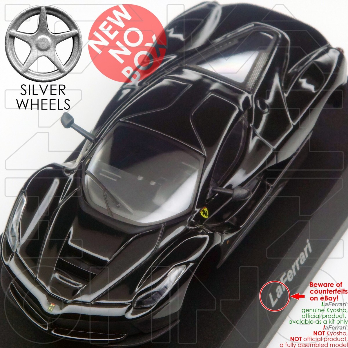 京商Ferrari Minicar Collection VI 9個セット FERRARI LAFERRARI MINICAR COLLECTION 9 KYOSHO 1:64 BLACK
