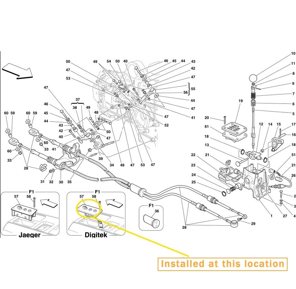 Nuevo kit de botones de tablero de control Gearbos OEM:81699200 para Ferrari Foto 2 de 2