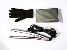 Bio Ionic 10X Styling Iron, Hair Straightener with 1" Sonic Vibrating Plates