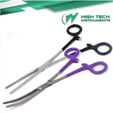 2 Workshop Pliers Locking Forceps Wire Bending & Gripping Hand Tools STR+CRV 8" 