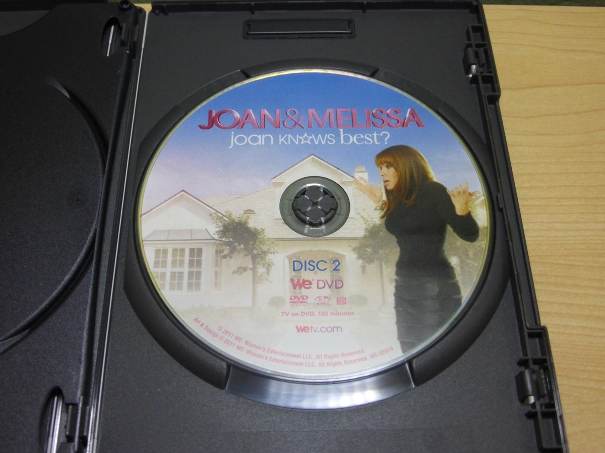 Joan & Melissa Rivers Joan Knows Best The First Season 1 DVD