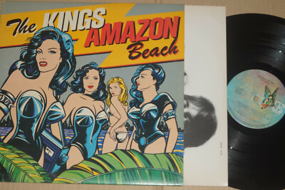 The Kings  -Amazon Beach- LP Elektra  (5E-543) 1981