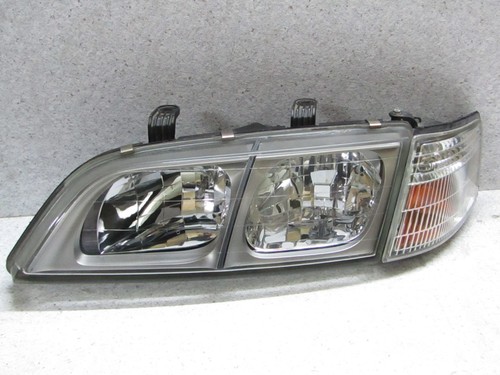 1995 2001 JDM NISSAN PRIMERA P11 INFINITY G20 SILVER CHROME HEADLIGHT SET OEM - Bild 7 von 11