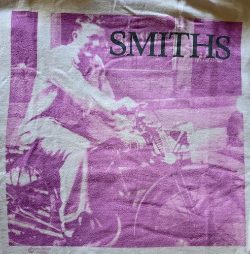 The Smiths Bigmouth Strikes Again Men's T-Shirt XL White New Without Tags