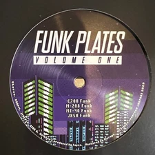 Tapes (2) - Funk Plates Volume One, LP, (Vinyl)