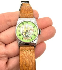 VINTAGE 1940\'s ROGERS ART DECO WATCH ORIGINAL DIAL WIND UP WORKING Vintage Rogers Watch for sale | eBay main image 3