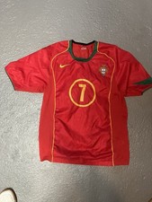 Nike Portugal 2004 Original Total 90 Luis Figo Soccer Jersey - Men’s Size Small