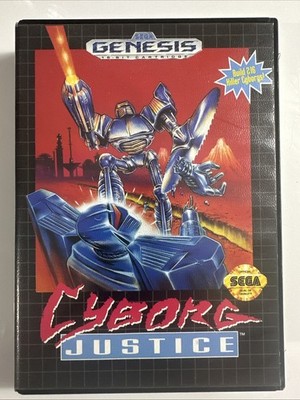 Cyborg Justice (Sega Genesis, 1993) CIB Complete - Tested