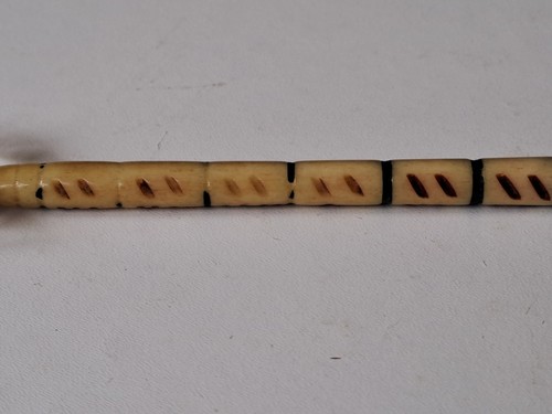 ANTIQUE BONE LACE BOBBIN SPOT INSCRIBED NAME ... EDWARD ... PLUS SPANGLES, VGC - Picture 6 of 8