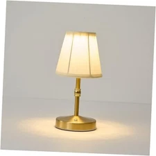 5w Led Cordless Mini Lamps,3000 mah Battery Operated Lamp,3 Color Gold