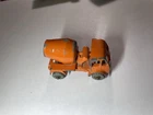 Matchbox LESNEY Moko 26 Cement Mixer Truck  ERF Orange Gray Wheels Diecast Vtg