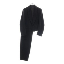 B Yohji Yamamoto Men's Asymmetrical Shawl Collar Tailored Jacket Size 1 USED