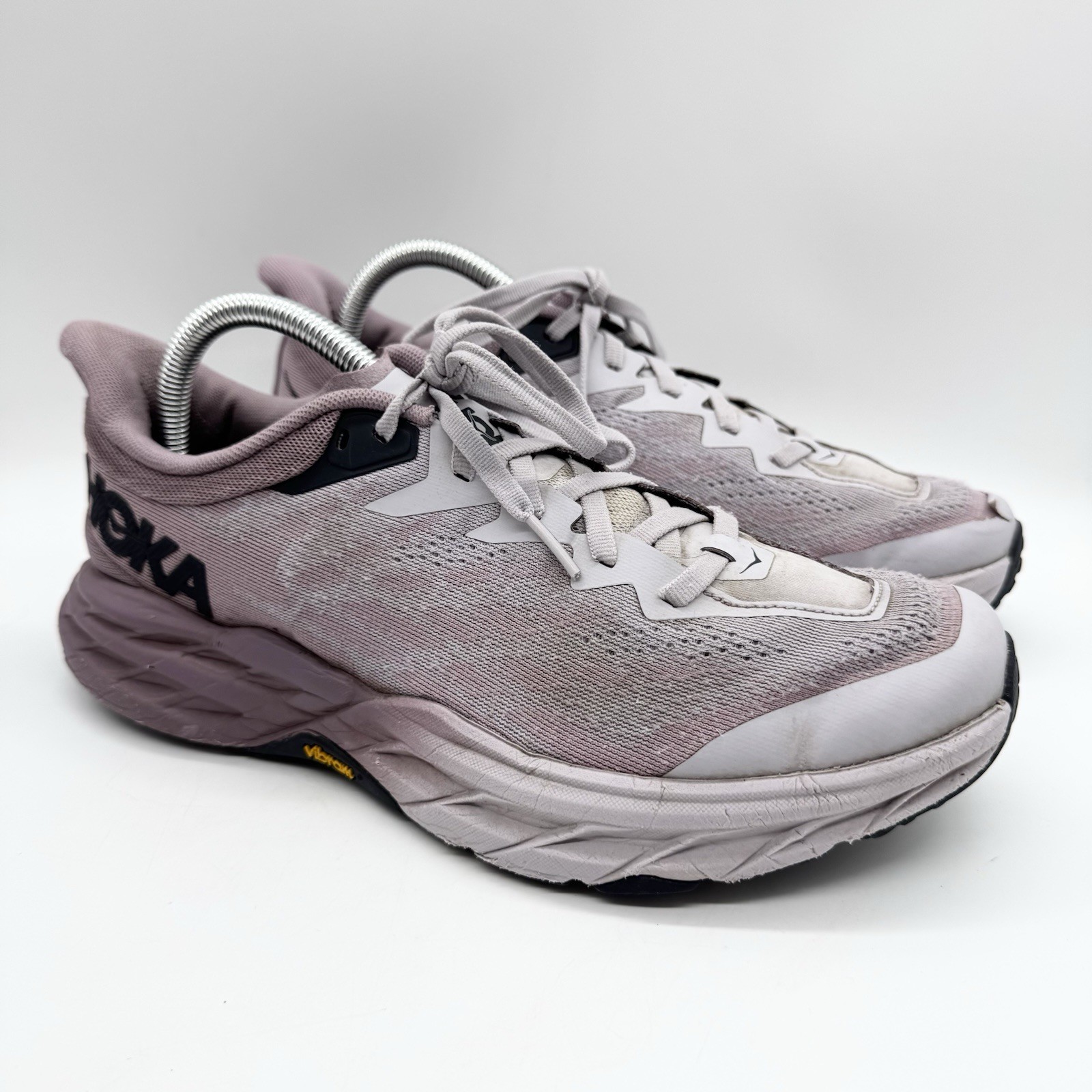 Hoka One One Womens Speedgoat 5 In Elderberry Lilac Marble Sz 9B Comfort Running