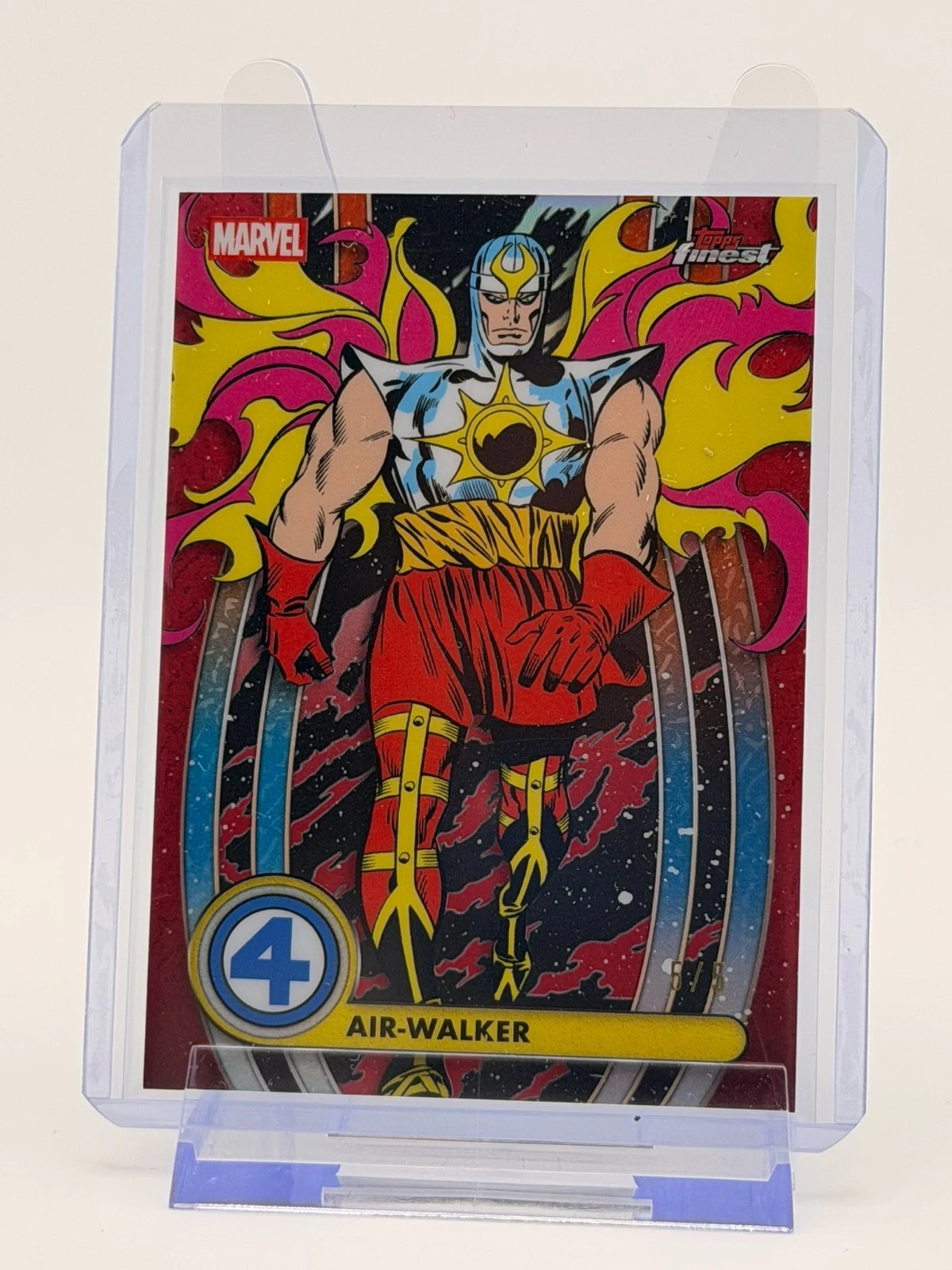2026 Finest Marvel Air-Walker Red Refractor /5