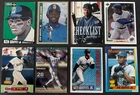 (8) 1990-1994 Ken Griffey Jr. Topps, Fleer, Upper Deck Mariners Cards!